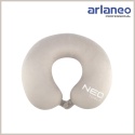 Poduszka podróżna rogal MEMORY FOAM NEO z pokrowcem 30x30cm