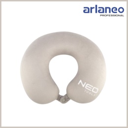 Poduszka podróżna rogal MEMORY FOAM NEO z pokrowcem 30x30cm