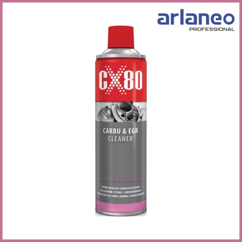 Preparat do czyszczenia turbiny EGR 500ml CX-80 | usuwa nagar, antykorozyjny Preparat do czyszczenia turbiny EGR 500ml CX-80 | usuwa nagar, antykorozyjny