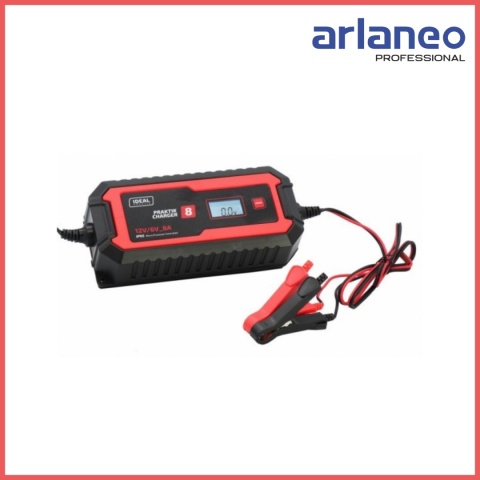 PROSTOWNIK INTELIGENTNY PRAKTIK CHARGER 8 LCD 6/12V IDEAL PROSTOWNIK INTELIGENTNY PRAKTIK CHARGER 8 LCD 6/12V IDEAL