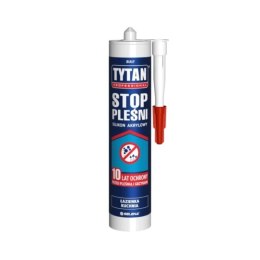 SILIKON AKRYLOWY STOP PLEŚNI 280ML BIAŁY TYTAN