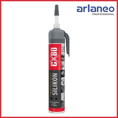 SILIKON PROFESIONAL PREMIUM CZARNY 210G CX-80 SILIKON PROFESIONAL PREMIUM CZARNY 210G CX-80