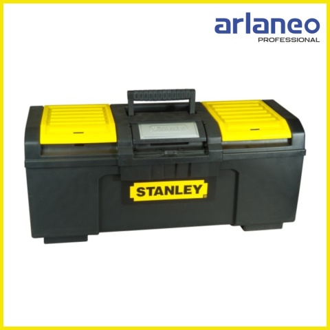 SKRZYNKA NARZĘDZIOWA STANLEY BASIC 19" 1-79-217 | POJEMNA, WYGODNA, JEDNORĘCZNA OBSŁUGA SKRZYNKA NARZĘDZIOWA STANLEY BASIC 19" 1-79-217 | POJEMNA, WYGODNA, JEDNORĘCZNA OBSŁUGA