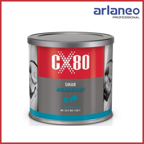 SMAR MOLIBDENOWY ŁATWOPOMPOWALNY 500G CX-80 SMAR MOLIBDENOWY ŁATWOPOMPOWALNY 500G CX-80