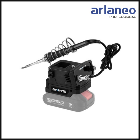 STACJA LUTOWNICZA ENERGY+ 18V, BEZ AKUMULATORA. GRAPHITE