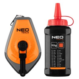 SZNUREK TRASERSKI 3:1 OBUDOWA PLASTIK+ KREDA CZERWONA NEO