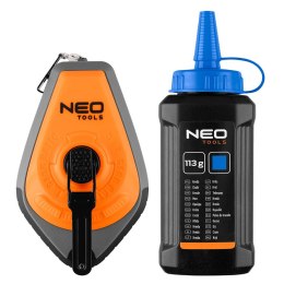 SZNUREK TRASERSKI 3:1 OBUDOWA PLASTIK+ KREDA NIEBIESKA NEO