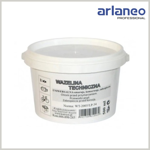 WAZELINA TECHNICZNA 0,5L UN WAZELINA TECHNICZNA 0,5L UN