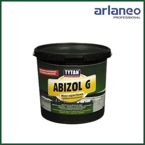 ABIZOL G TYTAN 1kg – Masa Szpachlowa Bitumiczna do Napraw i Uszczelnień ABIZOL G TYTAN 1kg – Masa Szpachlowa Bitumiczna do Napraw i Uszczelnień