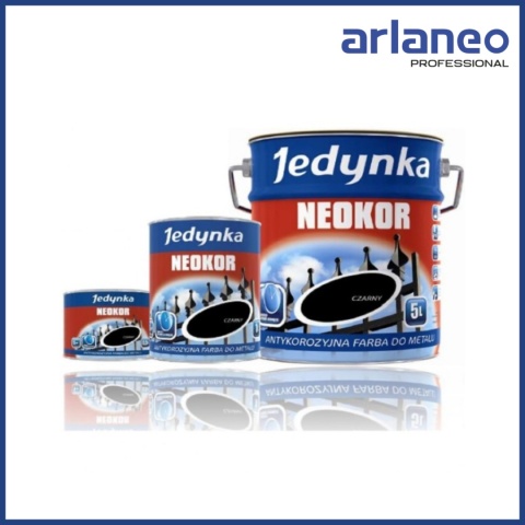 ANTYKOROZYJNA FARBA PODKŁADOWA NEOKOR CZERWONY TLENKOWY 5L JEDYNKA ANTYKOROZYJNA FARBA PODKŁADOWA NEOKOR CZERWONY TLENKOWY 5L JEDYNKA