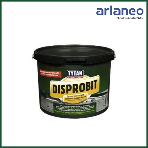 DISPROBIT TYTAN 20kg – Masa Asfaltowo-Kauczukowa do Hydroizolacji i Renowacji Dachów DISPROBIT TYTAN 20kg – Masa Asfaltowo-Kauczukowa do Hydroizolacji i Renowacji Dachów