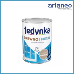 EMALIA ALKIDOWA DO DREWNA I METALU BRĄZ 0,9L JEDYNKA | TRWAŁA I WYDAJNA