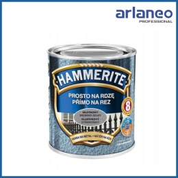 HAMMERITE MŁOTKOWY SREBRNO-SZARY 0,7L PROSTO NA RDZĘ EMALIA