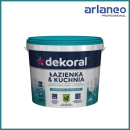 EMULSJA AKRYL WEW ŁAZIENKA&KUCHNIA MALEINAK BIAŁY MAT 3L DEKORAL