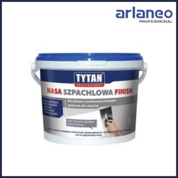 GŁADŹ AKRYLOWA TYTAN 5KG GOTOWA DO UŻYCIA DO ŚCIAN I SUFITÓW BIAŁA