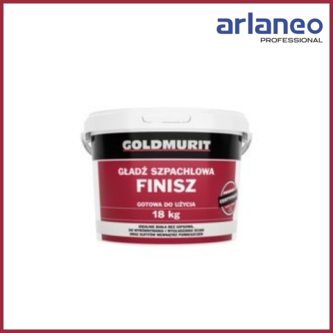 GOLDMURIT GIPS SZPACHLOWY FINISH 1,5KG – GOTOWA MASA ŚNIEŻNOBIAŁA GOLDMURIT GIPS SZPACHLOWY FINISH 1,5KG – GOTOWA MASA ŚNIEŻNOBIAŁA