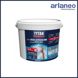 MASA SZPACHLOWA GOTOWA TYTAN 1,8KG DO PŁYT G-K WŁÓKNA ELASTYCZNA BIAŁA