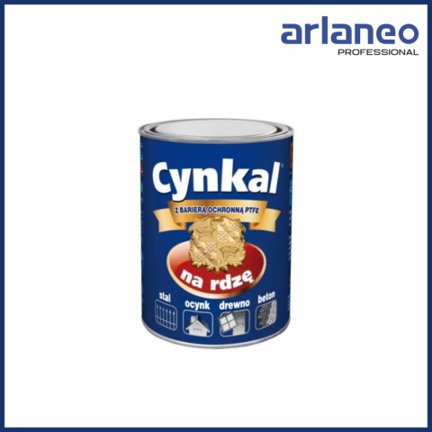 GRUNTOEMALIA AKRYLOWA CYNKAL 0,7L BRĄZ ORZECHOWY 8011 MALEXIM