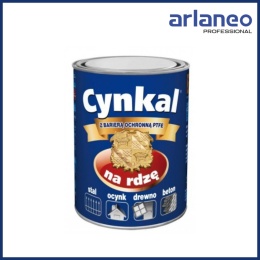 GRUNTOEMALIA CYNKAL 2,5L MIEDZIANY MŁOTKOWY MALEXIM DO METALU I DREWNA