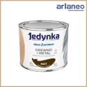 JEDYNKA DECO&PROTECT DREWNO I METAL MAT BRĄZ CIEMNY 0,2L