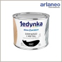JEDYNKA DECO&PROTECT DREWNO I METAL MAT CZARNY 0,2L