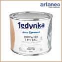 Jedynka Deco&Protect Emalia Akrylowa Satyna Biała 0,2L – do drewna i metalu
