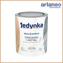 JEDYNKA DECO&PROTECT SATYNA BIAŁA 0,7L DREWNO METAL EMALIA