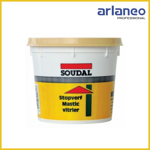 KIT SZKLARSKI STOPVERF 0,5KG SOUDAL – DO OKIEN, DREWNA, SZKŁA – BEŻOWY KIT SZKLARSKI STOPVERF 0,5KG SOUDAL – DO OKIEN, DREWNA, SZKŁA – BEŻOWY