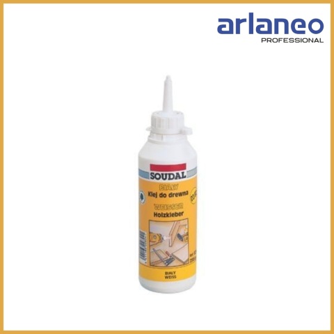 KLEJ DO DREWNA 62A 750ML SOUDAL PVA D2 MIĘKKIE DREWNO