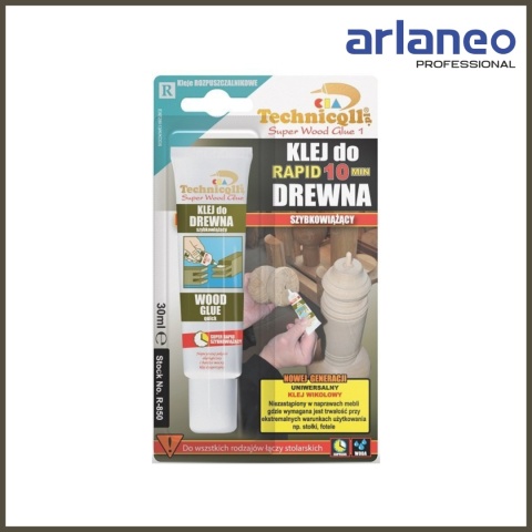 KLEJ DO DREWNA D3 30ML TECHNICQLL WODOODPORNY KLEJ DO DREWNA D3 30ML TECHNICQLL WODOODPORNY