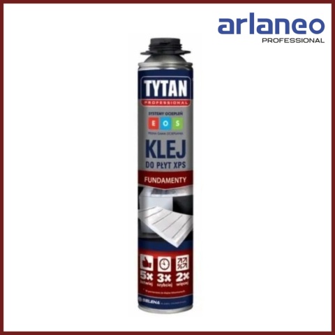KLEJ DO PŁYT STYROPIANOWYCH XPS 750ML TYTAN KLEJ DO PŁYT STYROPIANOWYCH XPS 750ML TYTAN