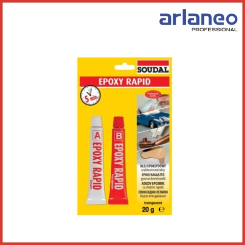 KLEJ EPOKSYDOWY RAPID 2X10 ML SOUDAL KLEJ EPOKSYDOWY RAPID 2X10 ML SOUDAL