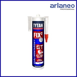 KLEJ MONTAŻOWY FIX2 GT 290ML BIAŁY TYTAN – MOCNY, SZYBKI, UNIWERSALNY