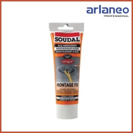 KLEJ MONTAŻOWY MONTAGE FIX 250ML SOUDAL DYSPERSYJNY