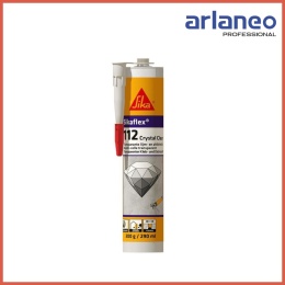 Klej montażowy uszczelniający Sikaflex-112 290ml bezbarwny – elastyczny, do szkła i PCV