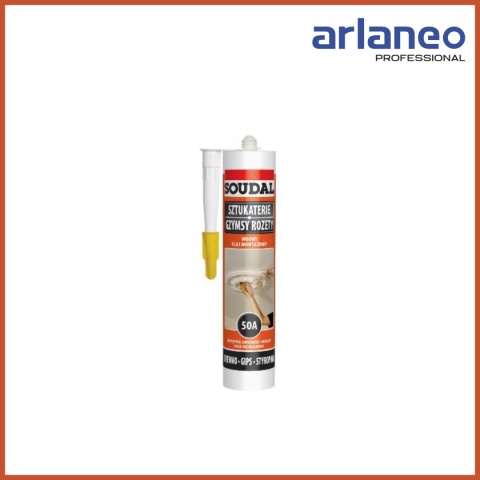 KLEJ MONTAŻOWY WODNY 50A 280ML SOUDAL BEZWONNY