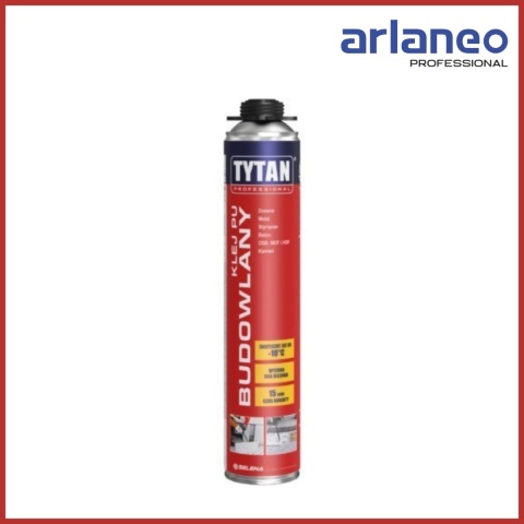 PIANOKLEJ TYTAN 720ML BUDOWLANY PISTOLETOWY SZARY PIANOKLEJ TYTAN 720ML BUDOWLANY PISTOLETOWY SZARY