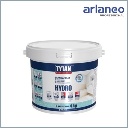 TYTAN Płynna Folia Hydro 4kg Szara – Elastyczna Izolacja Wewnętrzna i Zewnętrzna