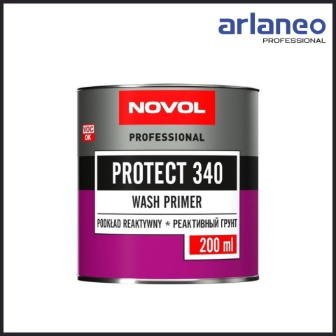 Podkład reaktywny NOVOL Protect 340 0,2L antykorozyjny 1:1 do metalu Podkład reaktywny NOVOL Protect 340 0,2L antykorozyjny 1:1 do metalu