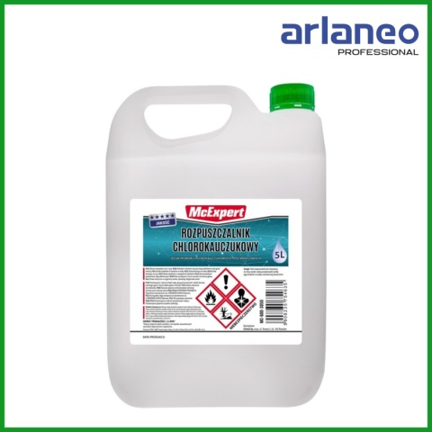 ROZPUSZCZALNIK CHLOROKAUCZUKOWY 5L MC EXPERT ROZPUSZCZALNIK CHLOROKAUCZUKOWY 5L MC EXPERT