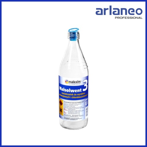 ROZPUSZCZALNIK MALSOLWENT 3 DO POLIWINYL. I CHLOROKAU. 0.5L MALEXIM ROZPUSZCZALNIK MALSOLWENT 3 DO POLIWINYL. I CHLOROKAU. 0.5L MALEXIM