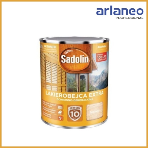 SADOLIN EXTRA 10 LAT BEZBARWNY 0.75L SADOLIN EXTRA 10 LAT BEZBARWNY 0.75L