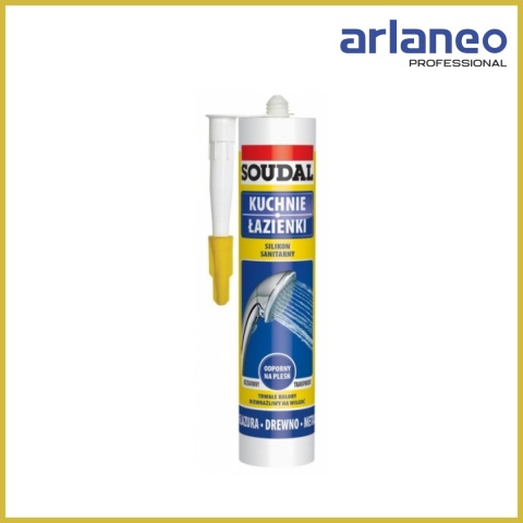 SILIKON SANITARNY 280ML BRĄZOWY