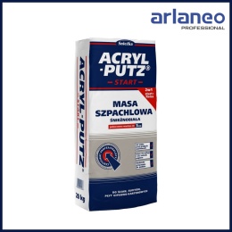 ŚNIEŻKA SZPACHLA ACRYL PUTZ START 5KG – SYPOKA MASA DO SPOIN I WYRÓWNAŃ