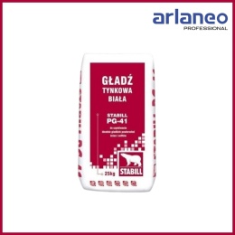 STABIL GŁADŹ GIPSOWA PG-41 10KG – BIAŁA, DO ŚCIAN I SUFITÓW