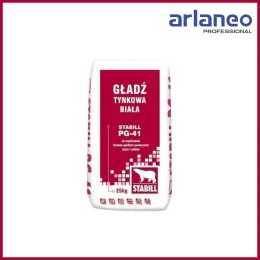 STABIL GŁADŹ GIPSOWA PG-41 4KG – DO ŚCIAN I SUFITÓW, BIAŁA