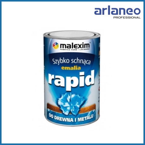 SZYBKO SCHNĄCA EMALIA ALKIDOWA RAPID SZARY JASNY 0.7L MALEXIM SZYBKO SCHNĄCA EMALIA ALKIDOWA RAPID SZARY JASNY 0.7L MALEXIM