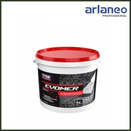 Tytan Evomer Masa Szpachlowa 1kg Czarna – Masa Polimerowo-Bitumiczna do Dachów