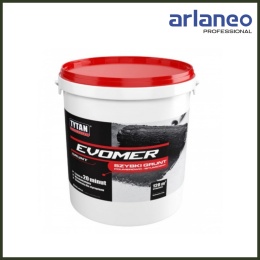 Tytan Evomer Szybki Grunt 9kg – Polimerowo-Bitumiczny, Czarny, Pod Hydroizolacje