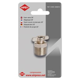 ZAWÓR SPUSTU KONDENSATU 3/8'' BLISTER (SPR. 50L) AIRPRESS